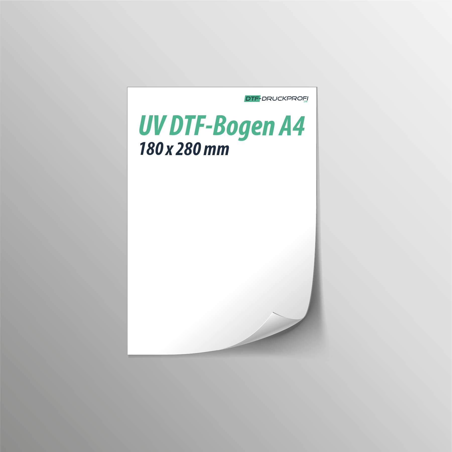 UV DTF-Transfers - Aufkleber A4 (180x280mm)