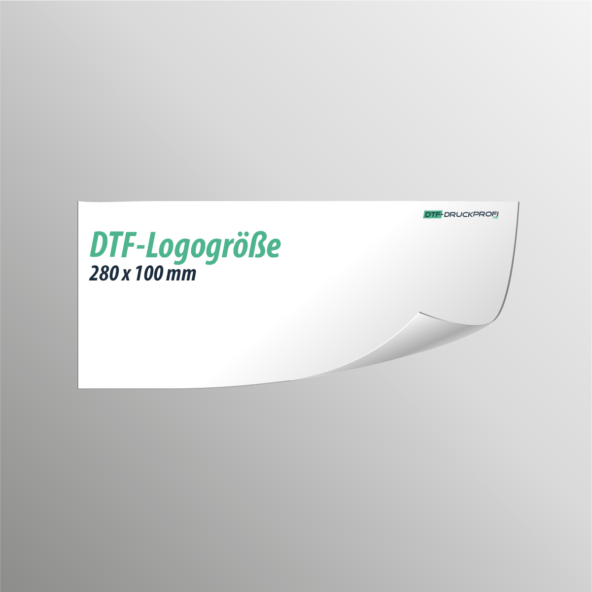 DTF-Transfer - Logo bis 280x100mm